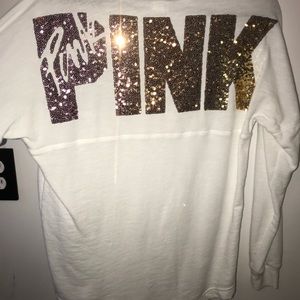 White tee shirt from PINK